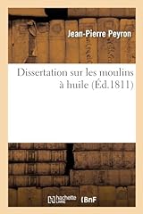 Dissertation moulins huile d'occasion  Livré partout en France