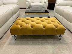 Mm08enn chesterfield footstool for sale  Delivered anywhere in UK