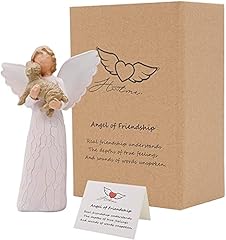 Angel figurine friendship for sale  Delivered anywhere in UK