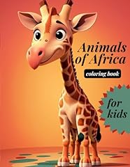 Animals africa coloring d'occasion  Livré partout en France