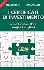 Certificati investimento. come usato  Spedito ovunque in Italia 