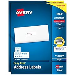 Avery easy peel for sale  Delivered anywhere in USA 