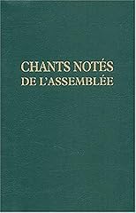 Chants notés assemblée d'occasion  Livré partout en France