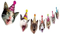 Birthday cat garland for sale  Delivered anywhere in USA 