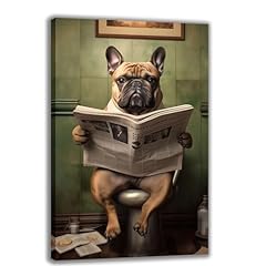 Funny bulldog bathroom for sale  Delivered anywhere in USA 