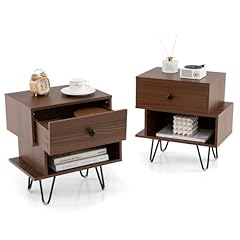 Costway bedside tables for sale  Delivered anywhere in UK