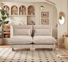 Modern chenille loveseat for sale  Delivered anywhere in USA 