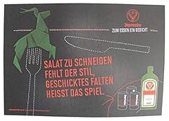 Jägermeister platzdeckchen pa gebraucht kaufen  Wird an jeden Ort in Deutschland