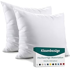 Kissenbezug 50x50 mikrofaser gebraucht kaufen  Wird an jeden Ort in Deutschland