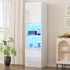 Merax weiße hochglanzvitrine gebraucht kaufen  Wird an jeden Ort in Deutschland