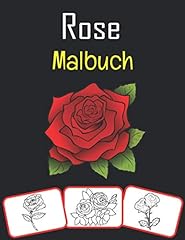 Rose malbuch malen gebraucht kaufen  Wird an jeden Ort in Deutschland