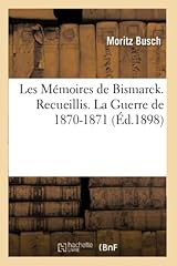 Mémoires bismarck. guerre d'occasion  Livré partout en France
