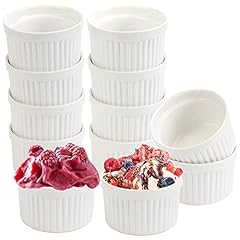 Pack ramekins porcelain for sale  Delivered anywhere in USA 
