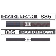 Sticker Decal Kit for David Brown 885 (Case) K947732, used for sale  Delivered anywhere in UK