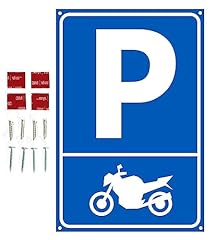 Trqdesign parkplatzschild moto gebraucht kaufen  Wird an jeden Ort in Deutschland