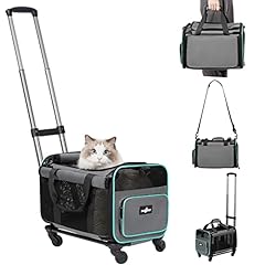 Rolling pet carrier for sale  Delivered anywhere in USA 