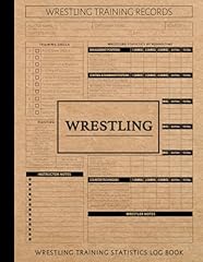Wrestling training statistics for sale  Delivered anywhere in USA 