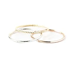 Stackable rings. set for sale  Delivered anywhere in USA 