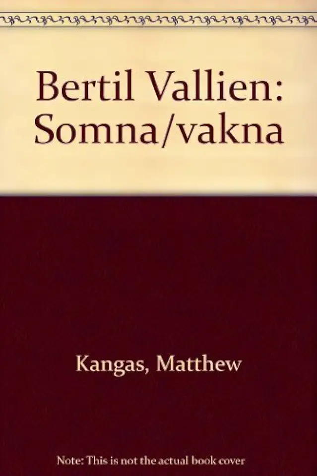 Bertil Vallien: Somna/vakna tweedehands  
