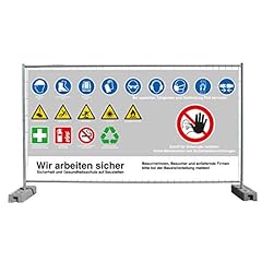 Fbs baustellen banner gebraucht kaufen  Wird an jeden Ort in Deutschland