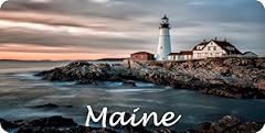 Maine lighthouse scene for sale  Delivered anywhere in USA 