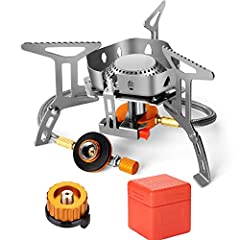 Odoland 3500W Windproof Camping Gas Stove Portable for sale  Delivered anywhere in Ireland