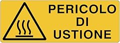 Uni pericolo ustione usato  Spedito ovunque in Italia 