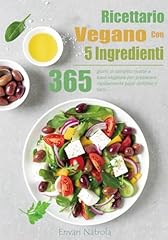 Ricettario vegano con usato  Spedito ovunque in Italia 