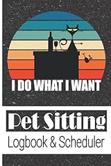 Pet sitting logbook for sale  Delivered anywhere in USA 