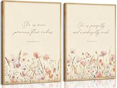 2pcs framed christian for sale  Delivered anywhere in USA 