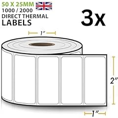 1000 labels 50mm for sale  Delivered anywhere in UK