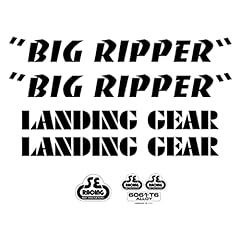 SE Bikes Big Ripper Decal Set Null Black for sale  Delivered anywhere in USA 