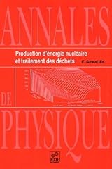 Production energie nucleaire d'occasion  Livré partout en France