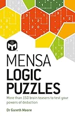 Mensa logic puzzles for sale  Delivered anywhere in UK