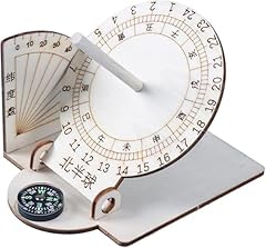 Yuanholumid wooden sundial for sale  Delivered anywhere in USA 