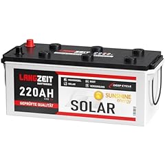 Solarbatterie 220ah 12v gebraucht kaufen  Wird an jeden Ort in Deutschland