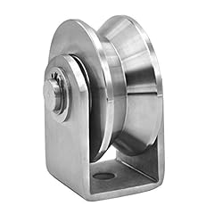 Grooved wheel pulley for sale  Delivered anywhere in USA 