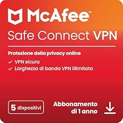 Mcafee safe connect usato  Spedito ovunque in Italia 
