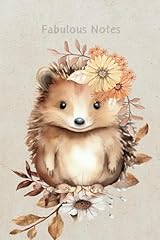 Fabulous notes hedgehog for sale  Delivered anywhere in USA 