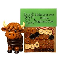 Diy button highland for sale  Delivered anywhere in UK
