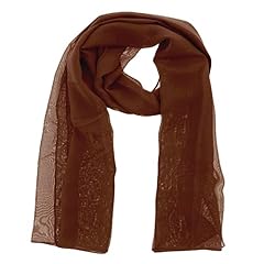 Foulard uni mousseline d'occasion  Livré partout en France