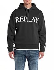 Replay men hoodie for sale  Delivered anywhere in UK