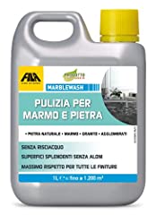 FILA Surface Care Solutions MARBLEWASH Detergente per Marmo e Pietra Naturale, Incolore, 1 Litro usato  Spedito ovunque in Italia 