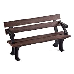 BrackenStyle Recycled Plastic Bench With Arms - Durable for sale  Delivered anywhere in Ireland