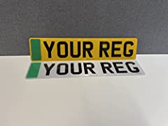 Badge registration plates for sale  Delivered anywhere in UK