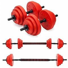 Used, Gallant 20kg Adjustable Dumbells Weights Set with Barbell for sale  Delivered anywhere in UK