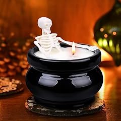 Skeleton candle halloween for sale  Delivered anywhere in USA 