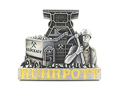 Ruhrpott magnet metall gebraucht kaufen  Wird an jeden Ort in Deutschland