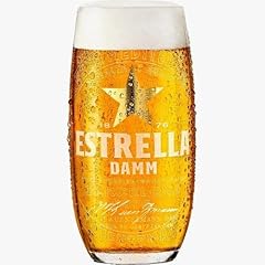 Estrella beer glass for sale  Delivered anywhere in UK