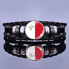 Bracelet breloques drapeau d'occasion  Livré partout en France